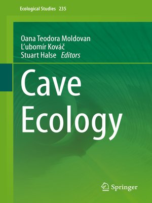 cover image of Cave Ecology